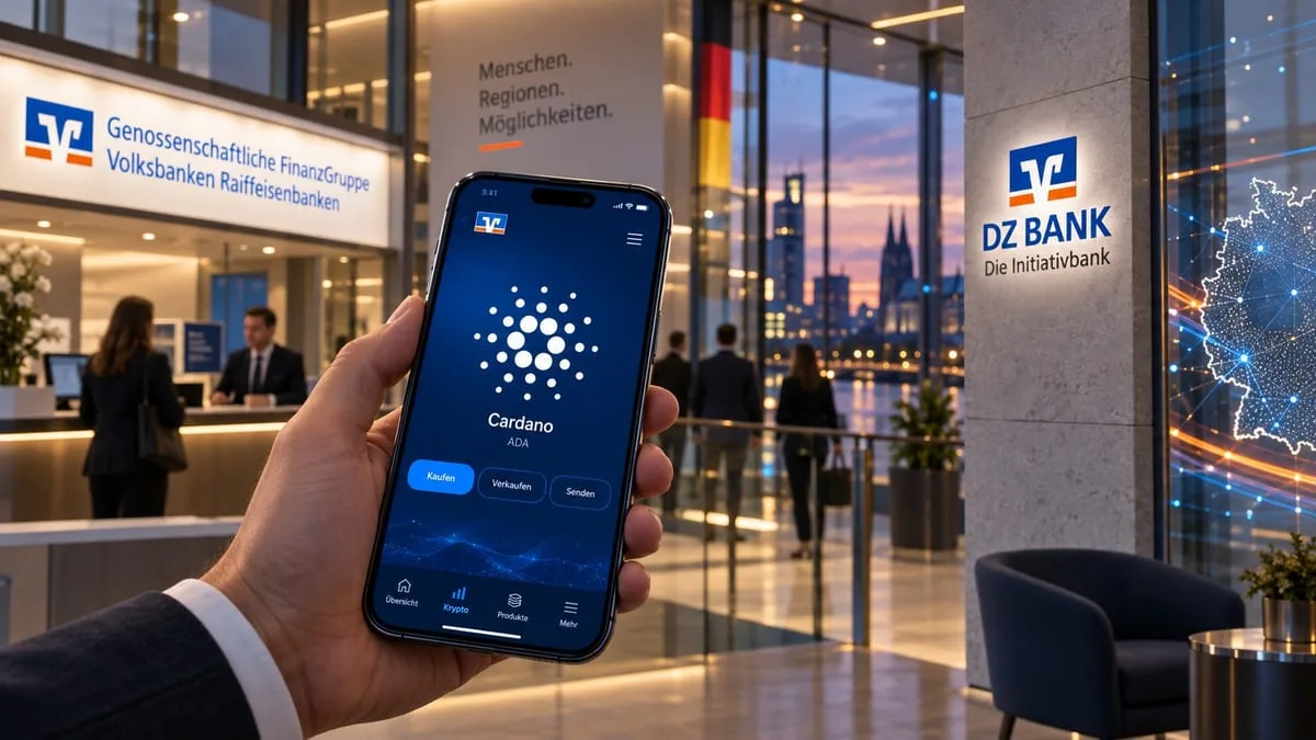 Cardano News - ADA Trading Expands Across German Cooperative Banks