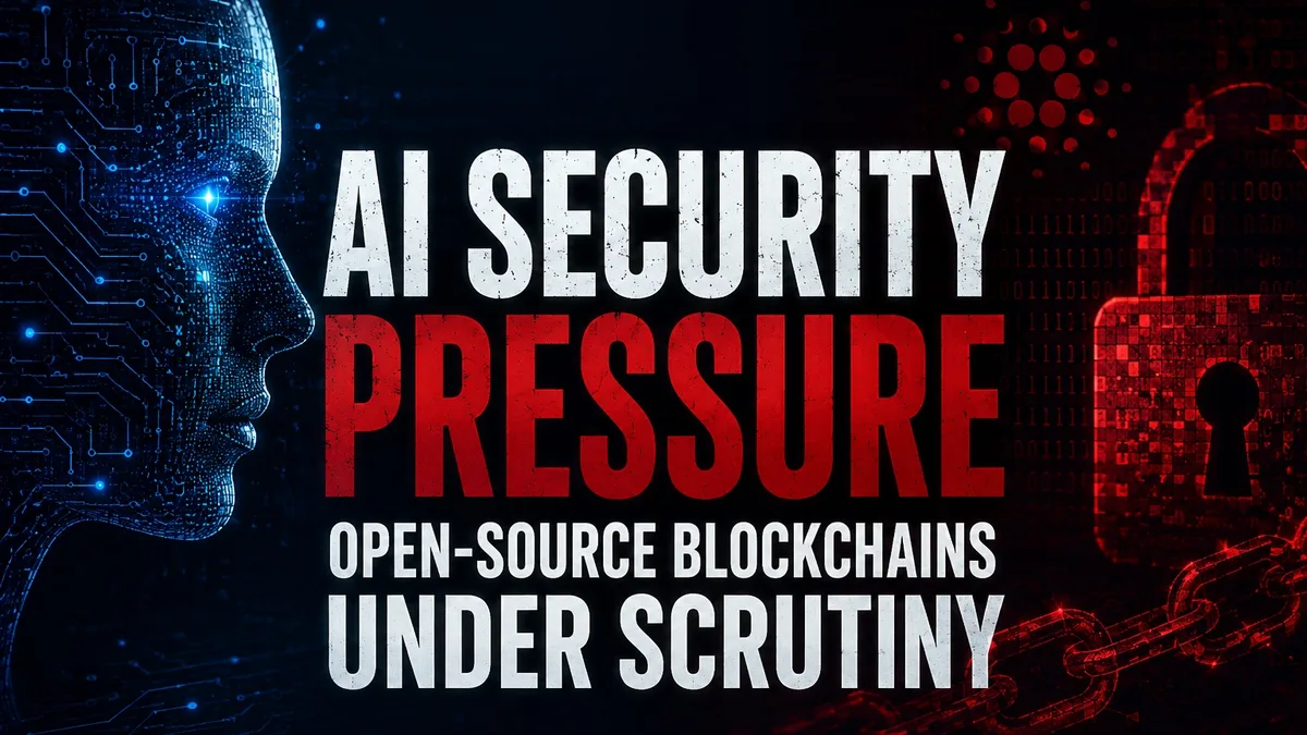 Cardano News - AI Security Pressure Puts Open-Source Blockchains Under New Scrutiny