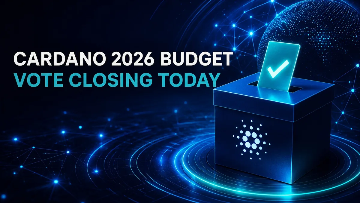 Cardano News - Cardano 2026 Budget Vote Closes Today as DReps Review 69 Treasury Proposals
