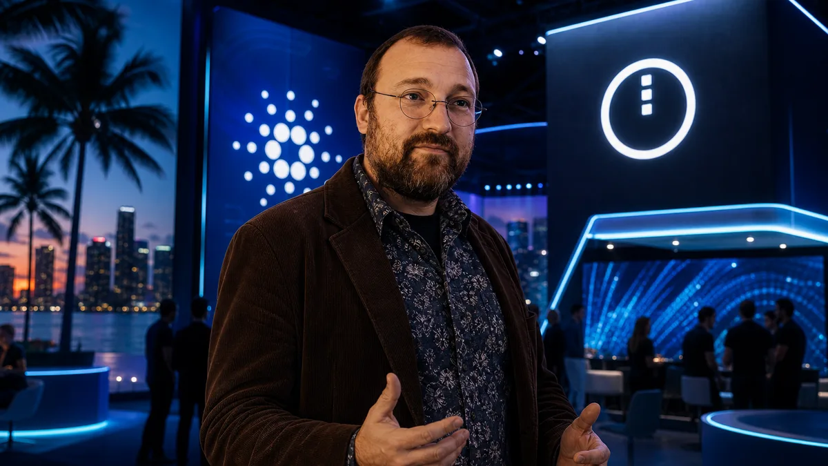 Cardano News - Cardano und Midnight präsentieren sich gemeinsam auf der Consensus 2026 in Miami, während Hoskinson KI und Datenschutz in den Fokus rückt