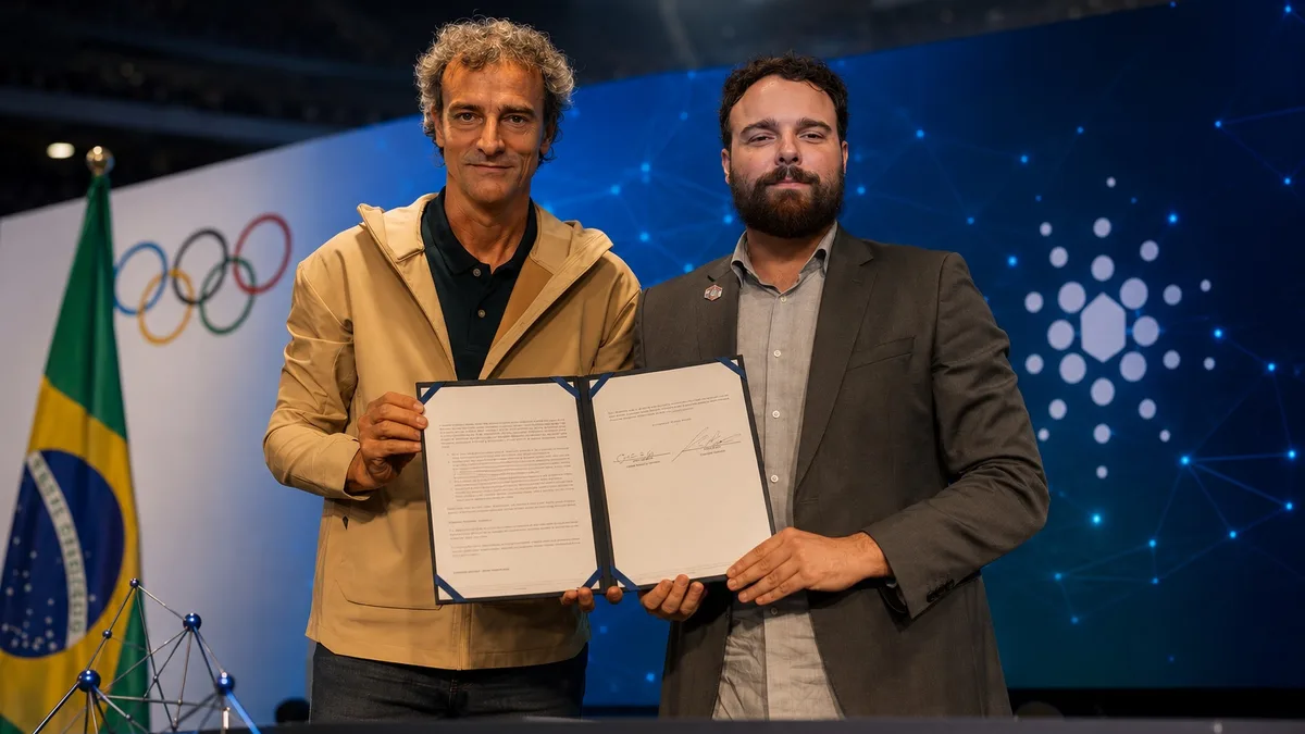 Cardano News - Cardano Foundation Partnership With Brazilian Olympic Committee Featured on Official Olympics Website