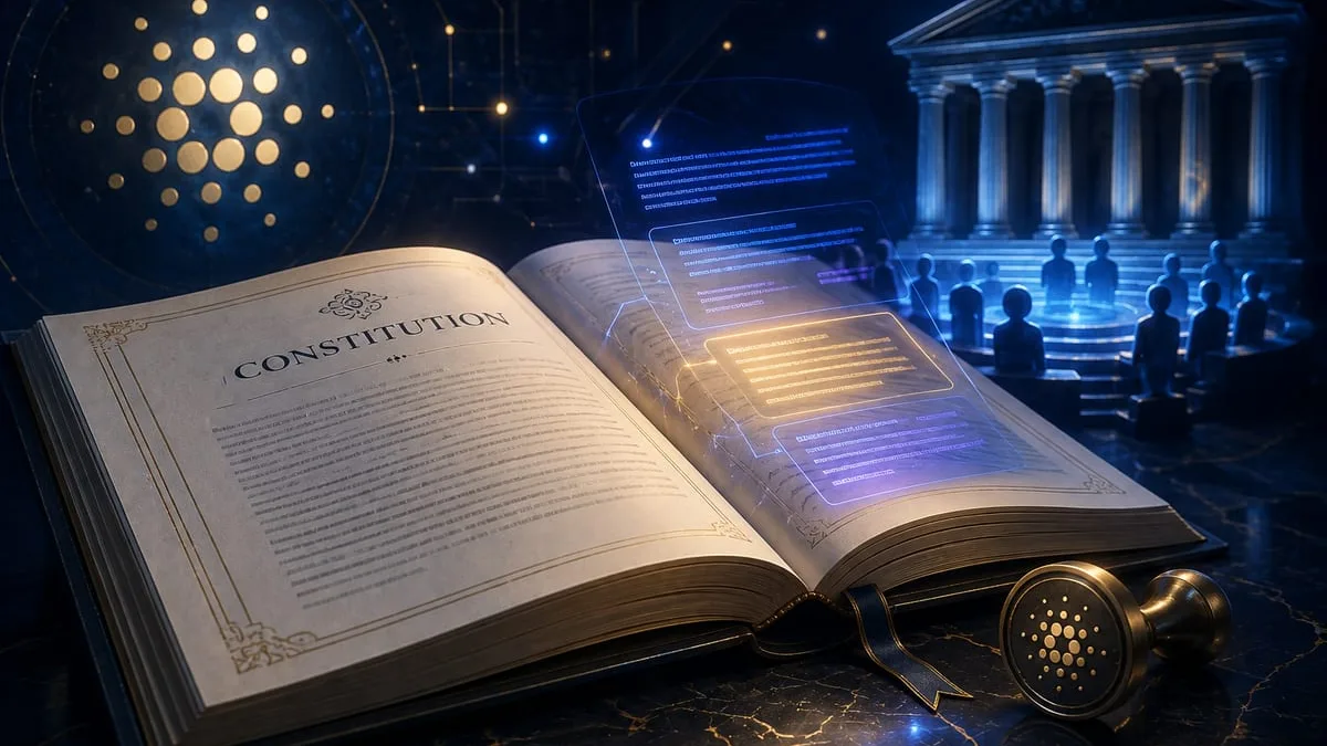 Cardano News - Cardano Opens a Structured Path for Constitutional Amendments