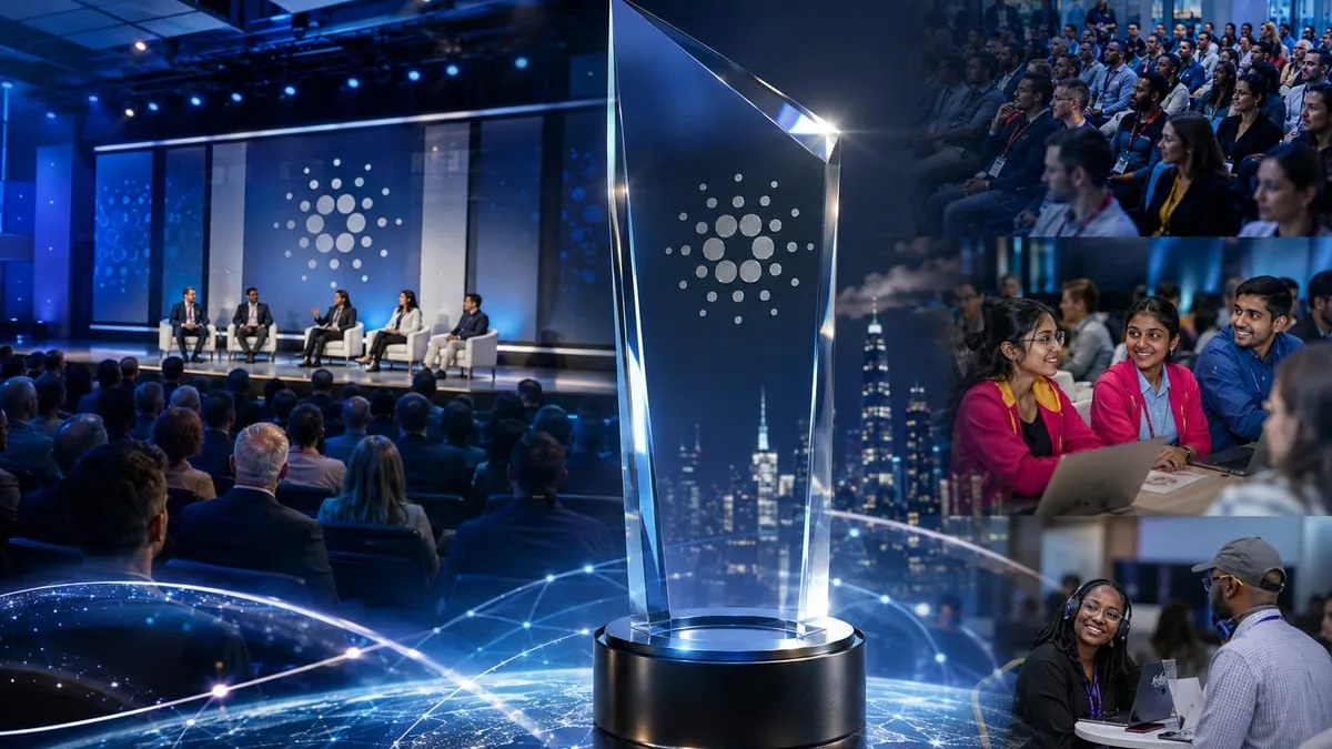 Cardano News - Cardano Summit 2025 Wins Best International Event at ICE Awards in London
