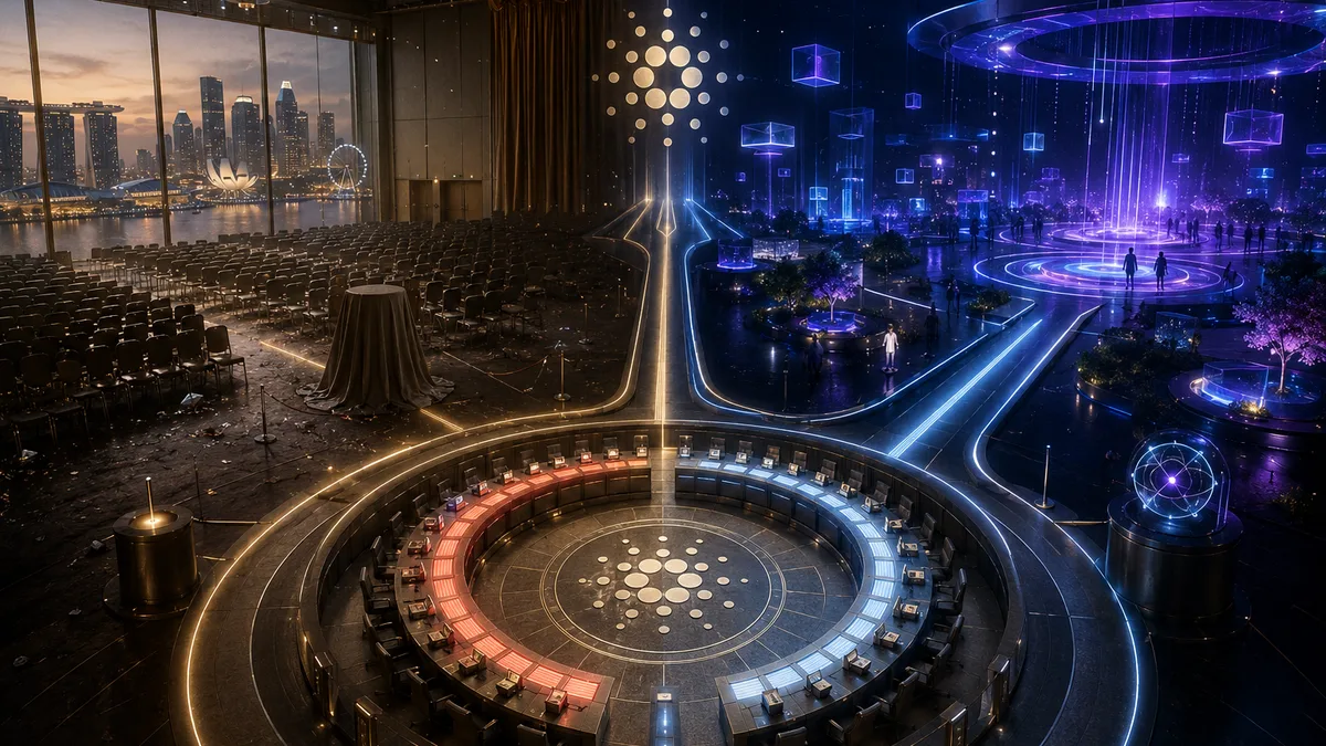Cardano News - Cardano Summit 2026 verfehlt Ziel um 1,46 Prozent, während Voltaire seinen ersten großen Treasury-Test durchläuft