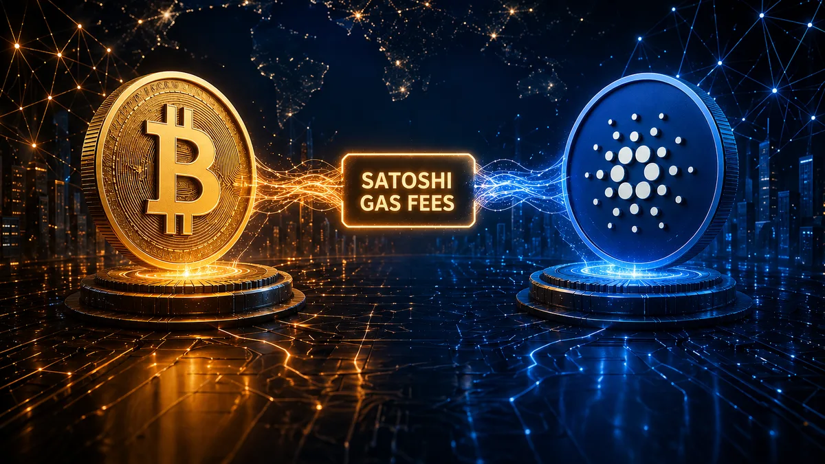 Cardano News - Cardano Targets Bitcoin Liquidity as Gregaard Outlines Satoshi Gas Fee Model