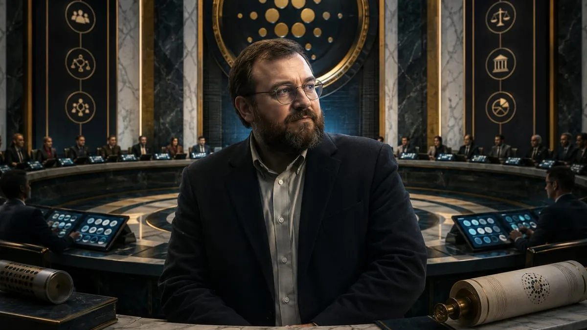 Cardano News - Charles Hoskinson Outlines DRep Plan and Political Party Push for Cardano Governance