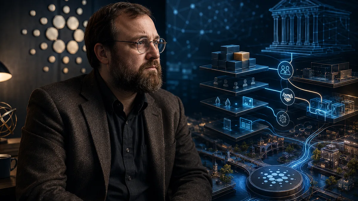 Cardano News - تشارلز هوسكينسون يقول إن مشاريع البلوكشين تحتاج إلى الفائدة قبل اللامركزية