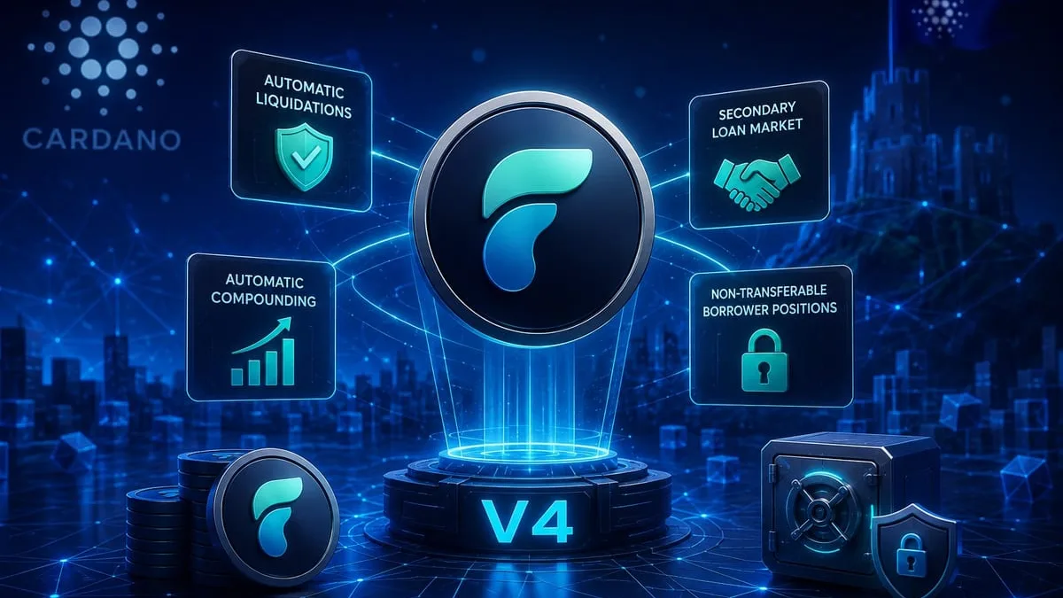 Cardano News - Fluid V4 Brings Automated Lending Infrastructure to Cardano DeFi