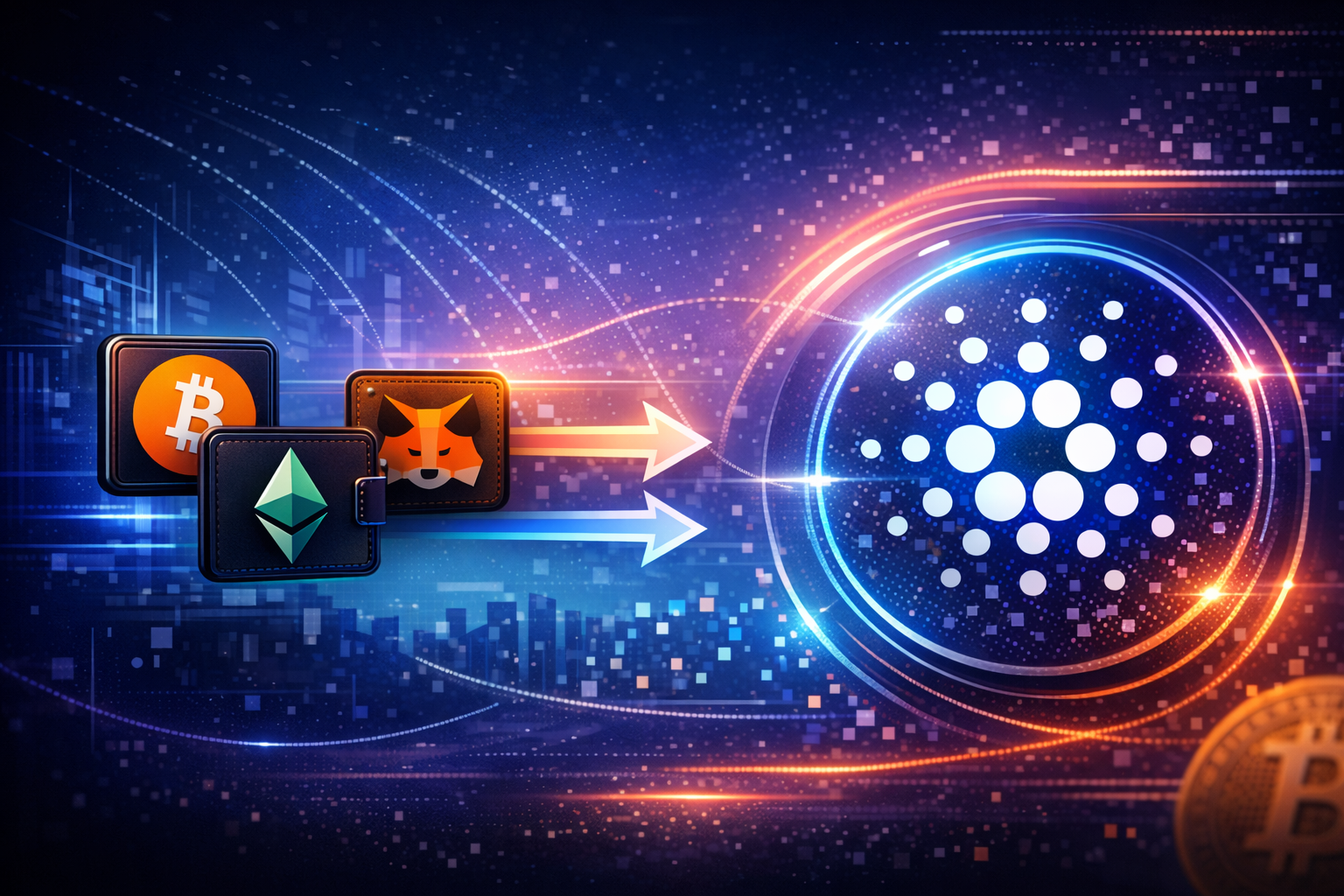 Cardano News - FluidTokens Smart Accounts abre DeFi de Cardano a usuarios de billeteras Bitcoin y EVM
