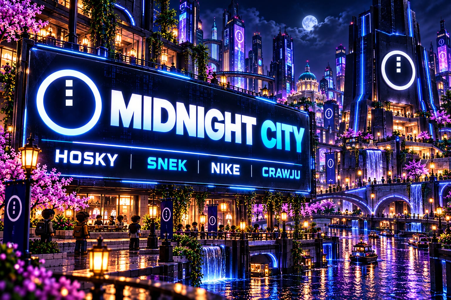 Midnight News - Midnight City Explores HOSKY, SNEK, NikePig and Crawju Communities