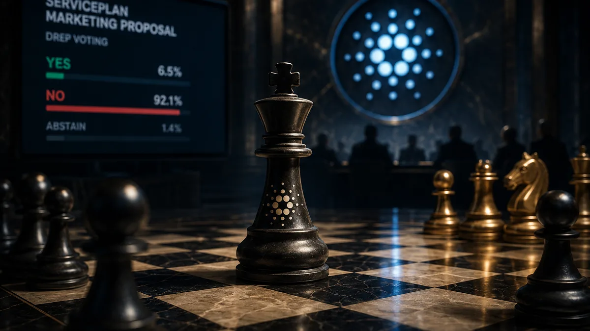 Cardano News - درِيب واحد يمتلك 92٪ من قوة التصويت "لا" بالتزامن مع نظر كاردانو في اقتراح تسويق تاريخي