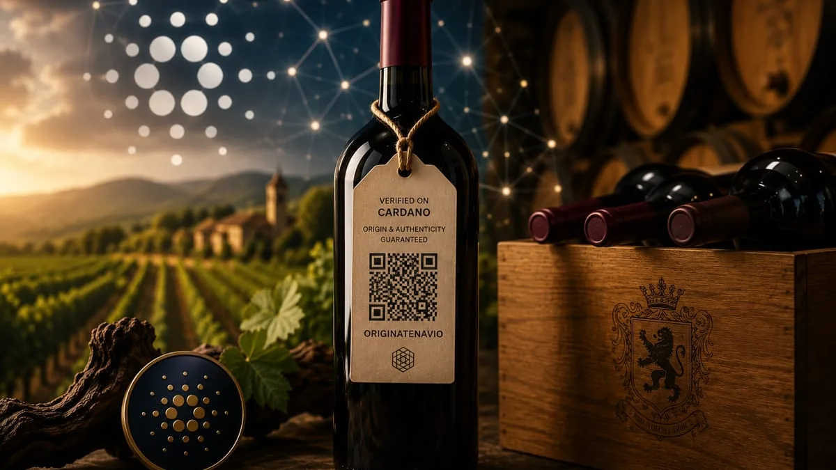 Cardano News - OriginateNavio Turns Cardano Wine Traceability Into Open-Source Infrastructure