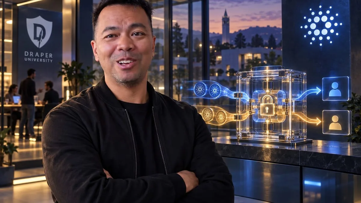 Cardano News - Peter Bui Builds Cardano Escrow Infrastructure After Draper University