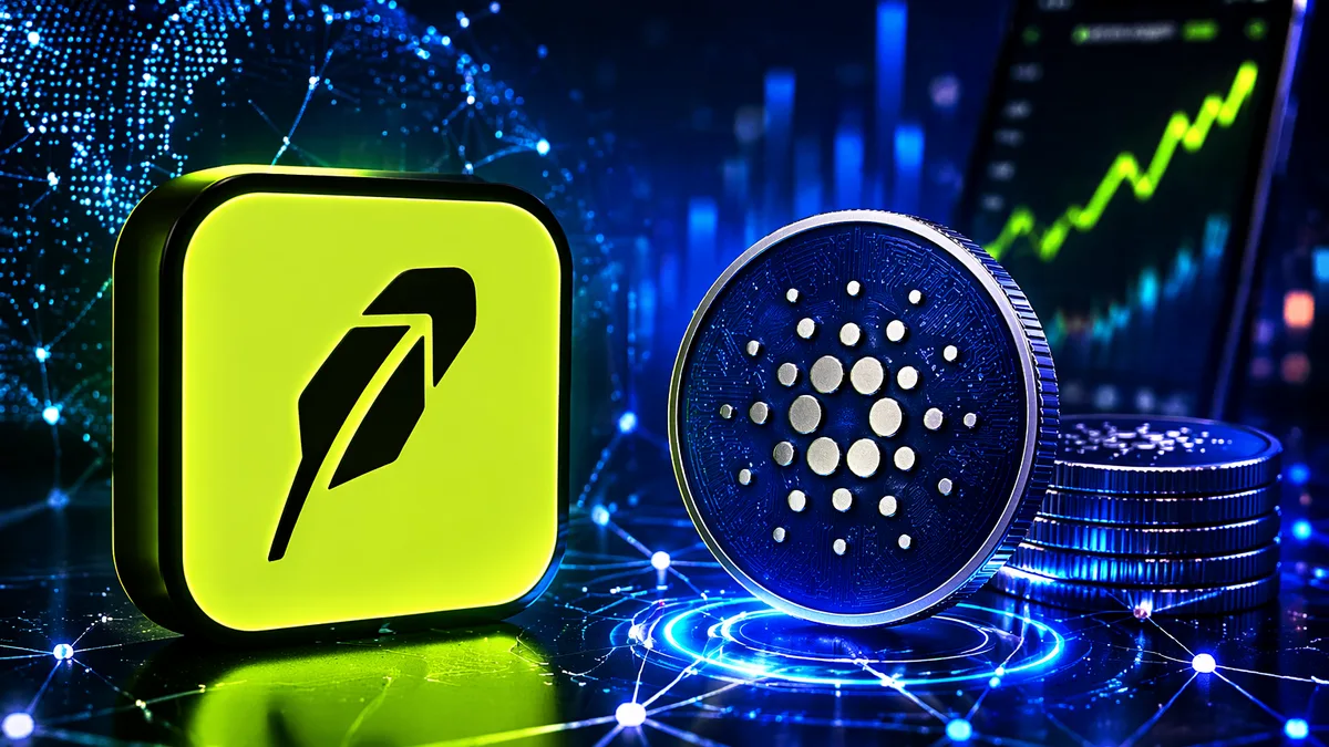 Cardano News - Robinhood Añade Staking de Cardano ADA